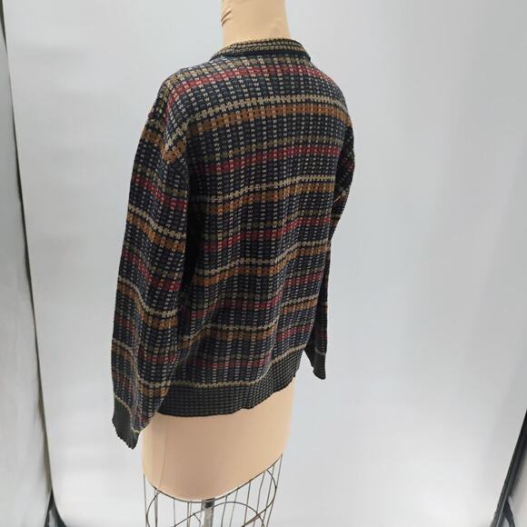 Vintage vintage Pendleton Coogi Style Cosby virgin wool Grandpa Sweater unisex M - Picture 5 of 13
